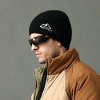 Thickened Wool Beanie Hat – Warm, Windproof & Breathable for Outdoor Travel, Skiing, and Winter Adventures