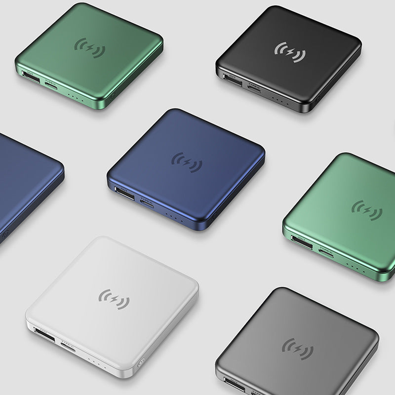 Magnetic Wireless Power Bank 10000mAh – Fast Charging Portable Battery Pack with Multi-Port Output